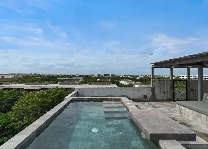 Villa Casa 4 Bedroom With Rooftop Pool & Free Access Tulum